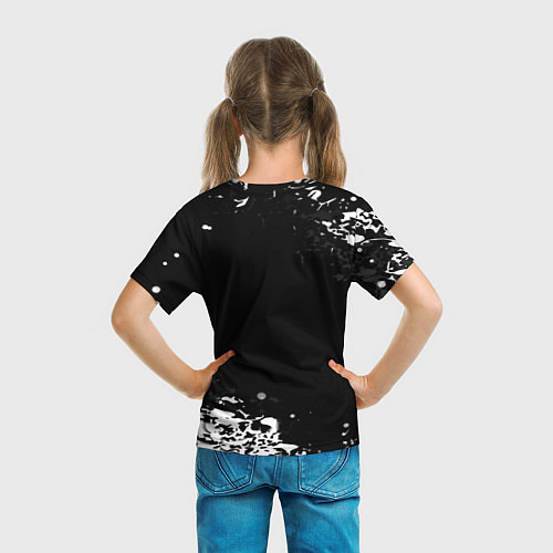 Детская футболка Marshmello splash / 3D-принт – фото 6