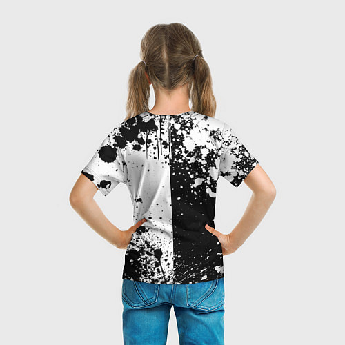 Детская футболка Фрирен - поедает пончик / 3D-принт – фото 6