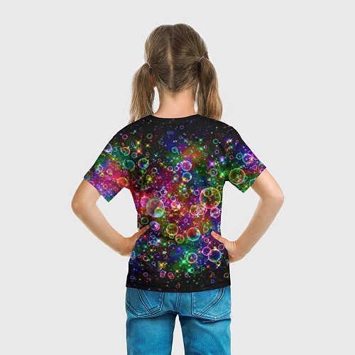 Детская футболка Мыльные пузырики / 3D-принт – фото 6
