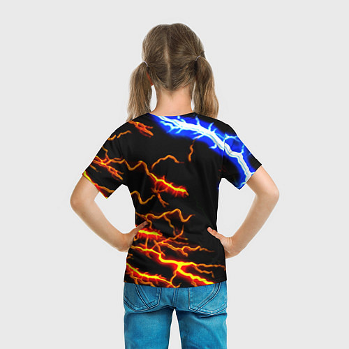 Детская футболка Half Life молнии шторм / 3D-принт – фото 6