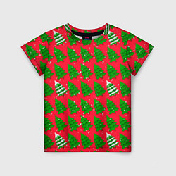 Детская футболка Рождественские ёлки