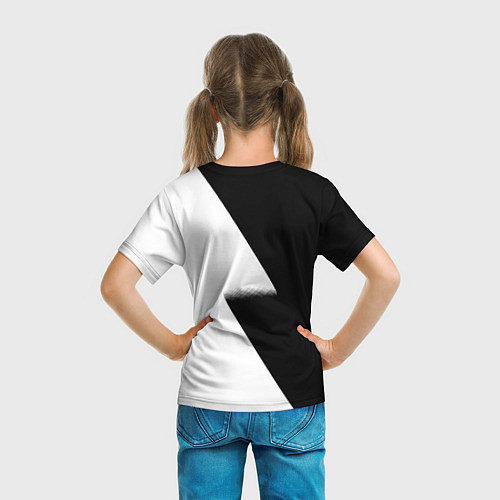 Детская футболка Bring me the horizon black steel / 3D-принт – фото 6