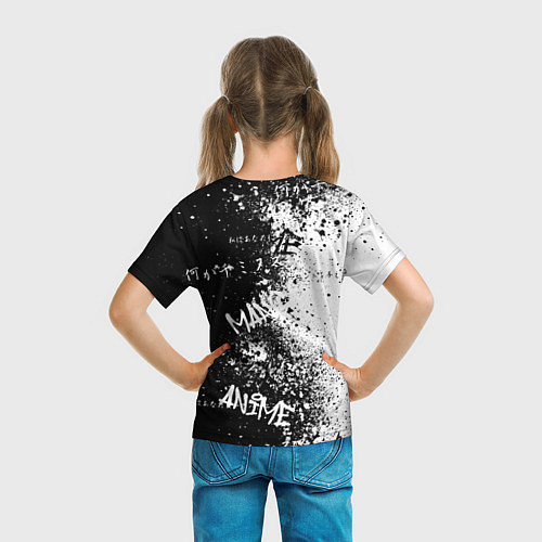 Детская футболка Маки Зенин из Jujutsu kaisen / 3D-принт – фото 6