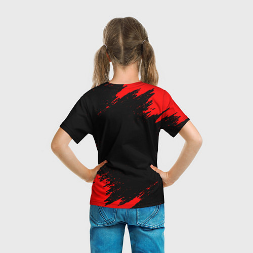 Детская футболка СССР красные краски / 3D-принт – фото 6