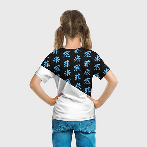 Детская футболка Фремине - Геншин Импакт / 3D-принт – фото 6