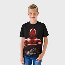 Футболка детская Майк Тайсон боксёр профессионал, цвет: 3D-принт — фото 2