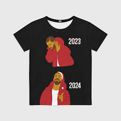 Футболка детская Дрейк 2023-2024, цвет: 3D-принт