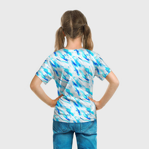 Детская футболка Ice maze / 3D-принт – фото 6