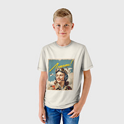 Футболка детская Летать всегда, цвет: 3D-принт — фото 2