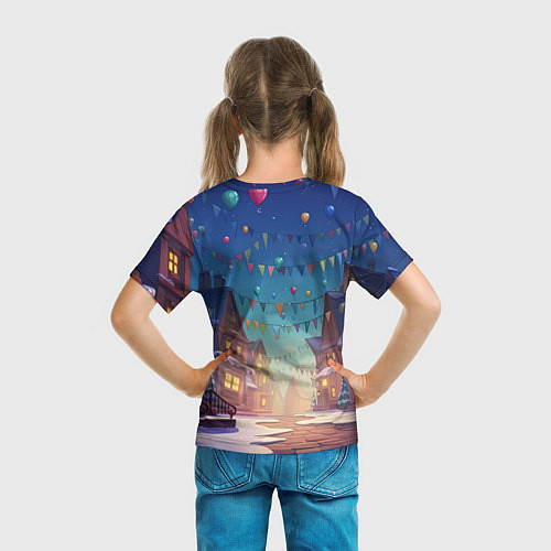 Детская футболка Маленький милый дракон 2024 / 3D-принт – фото 6