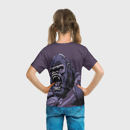 Детская футболка Lord of the Jungle / 3D-принт – фото 6