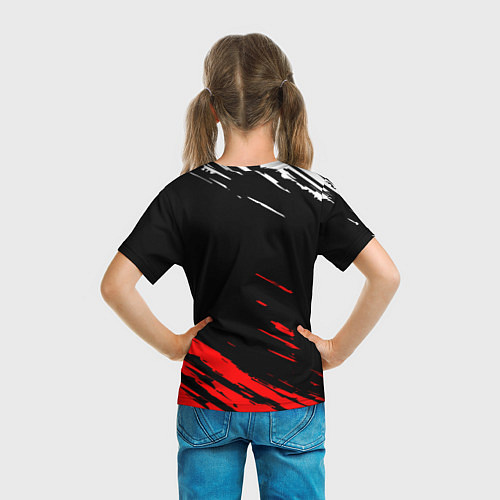Детская футболка Барселона краски / 3D-принт – фото 6