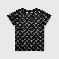 Футболка детская Sessanta Nove pattern, цвет: 3D-принт