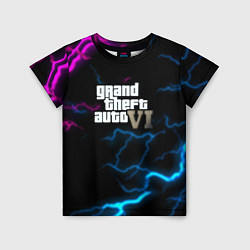 Футболка детская Grand theft auto storm, цвет: 3D-принт