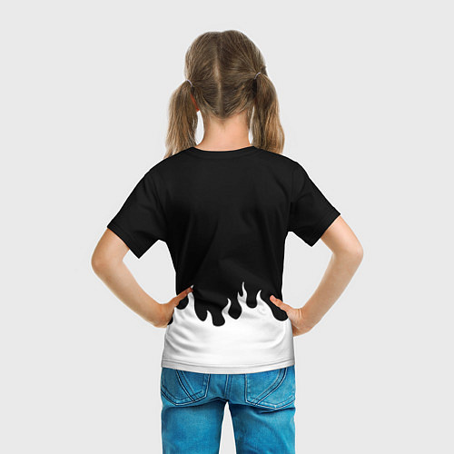 Детская футболка Dayz огонь апокалипсис / 3D-принт – фото 6