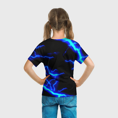 Детская футболка Маршмэллоу шторм / 3D-принт – фото 6