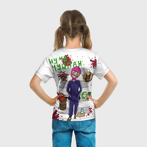 Детская футболка Виталик / 3D-принт – фото 6