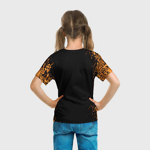 Детская футболка Pubg ржавый метал стиль / 3D-принт – фото 6