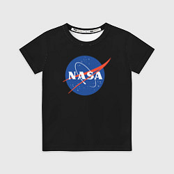 Футболка детская NASA logo space, цвет: 3D-принт