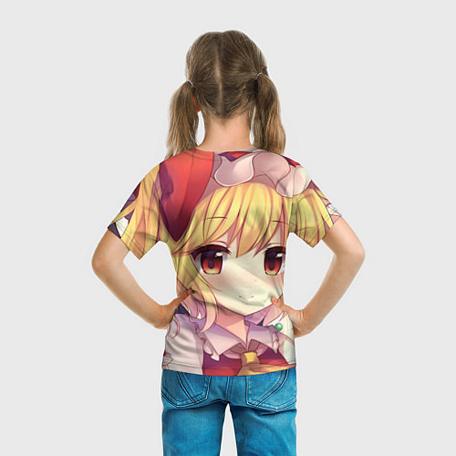 Детская футболка Touhou Project Flandre cute smile / 3D-принт – фото 6