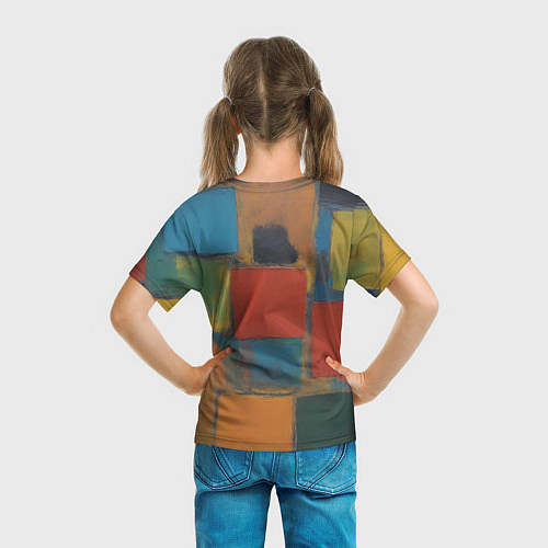 Детская футболка В поисках лица / 3D-принт – фото 6