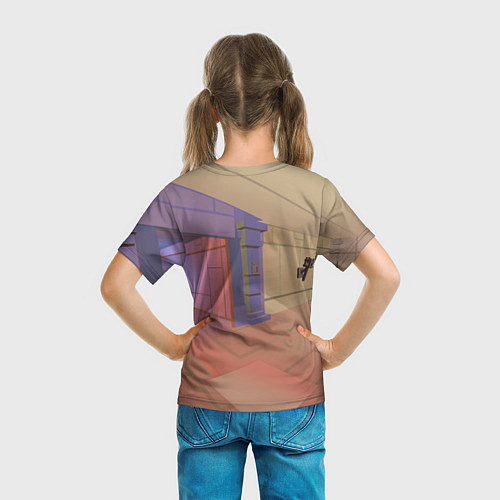 Детская футболка Чикен ган - скрин / 3D-принт – фото 6