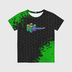 Футболка детская Nintendo 64 броня, цвет: 3D-принт