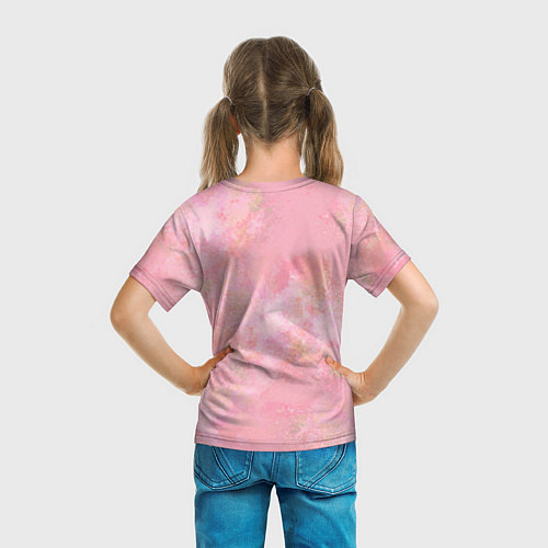 Детская футболка Её величество Мария - львица / 3D-принт – фото 6