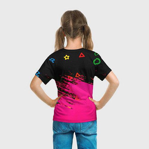 Детская футболка Fall Guys kids color / 3D-принт – фото 6