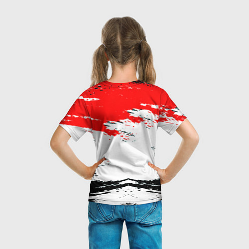 Детская футболка RUST краски текстура / 3D-принт – фото 6