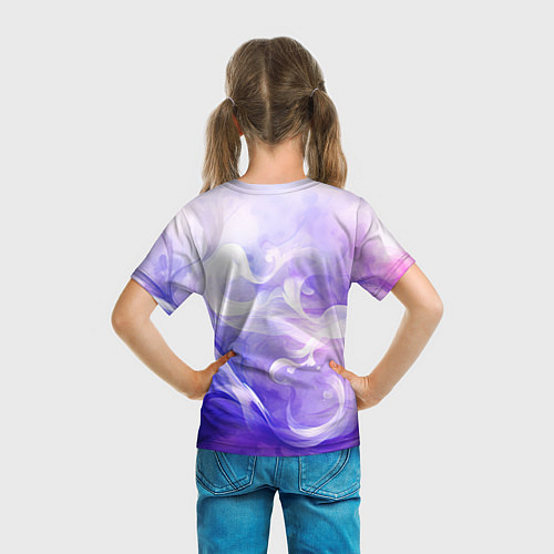 Детская футболка Толстый котзилла / 3D-принт – фото 6
