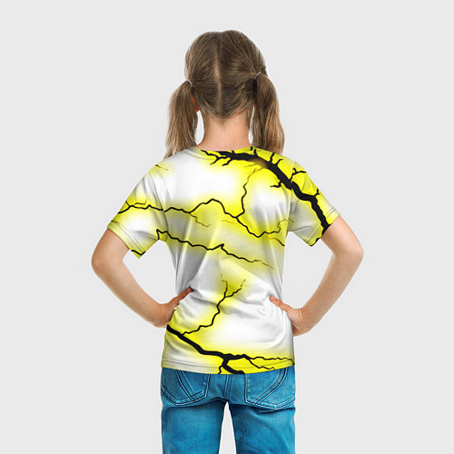 Детская футболка Half life 3 текстура / 3D-принт – фото 6