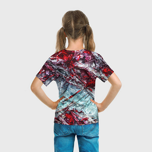 Детская футболка Лёд и кровь / 3D-принт – фото 6