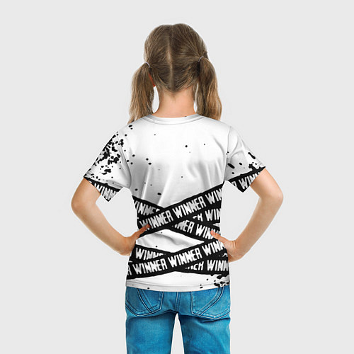 Детская футболка Pubg текстура полосы / 3D-принт – фото 6