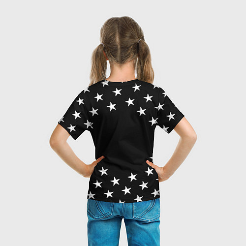 Детская футболка Nirvana stars steel / 3D-принт – фото 6
