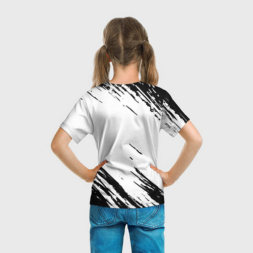 Детская футболка Sally Face краски инди гейм / 3D-принт – фото 6