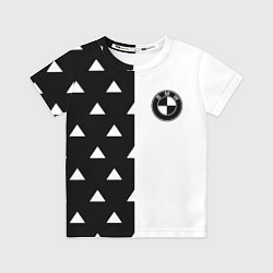 Футболка детская BMW геометрия, цвет: 3D-принт