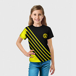Футболка детская Borussia sport line uniform, цвет: 3D-принт — фото 2
