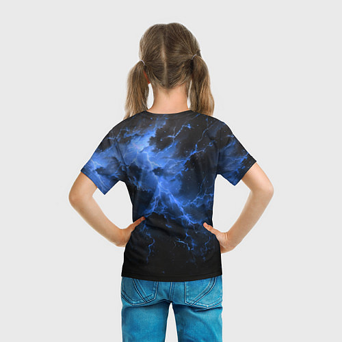 Детская футболка Юкио - Синий экзорцист / 3D-принт – фото 6