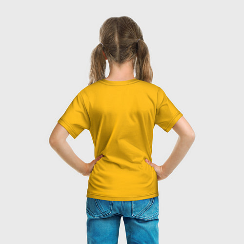 Детская футболка Псидак желтая утка покемон / 3D-принт – фото 6