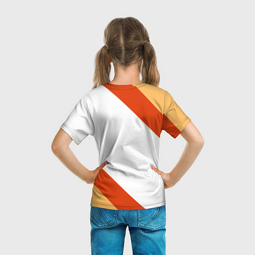 Детская футболка Chevrolet line / 3D-принт – фото 6