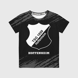 Футболка детская Hoffenheim sport на темном фоне, цвет: 3D-принт