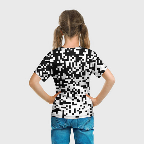 Детская футболка Камуфляж городской / 3D-принт – фото 6