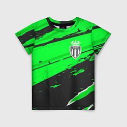 Футболка детская Monaco sport green, цвет: 3D-принт