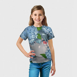Футболка детская Touhou Project Когаса Татара слёзы на глазах, цвет: 3D-принт — фото 2