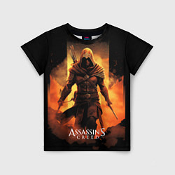 Футболка детская Assassins creed пустыня на фоне, цвет: 3D-принт