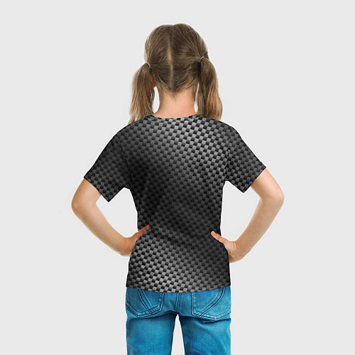 Детская футболка Zotye sport carbon / 3D-принт – фото 6