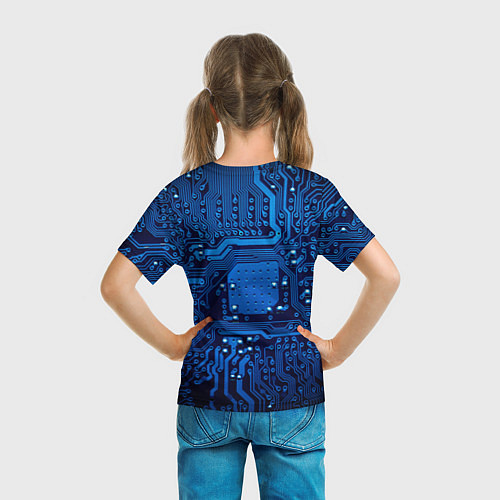 Детская футболка Текстолит / 3D-принт – фото 6
