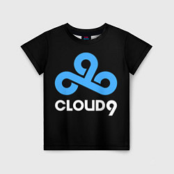 Футболка детская Cloud9 - esports logo, цвет: 3D-принт