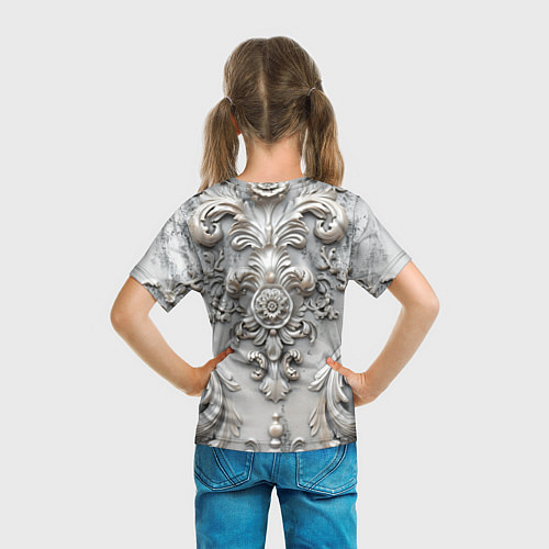 Детская футболка Объемный орнамент / 3D-принт – фото 6
